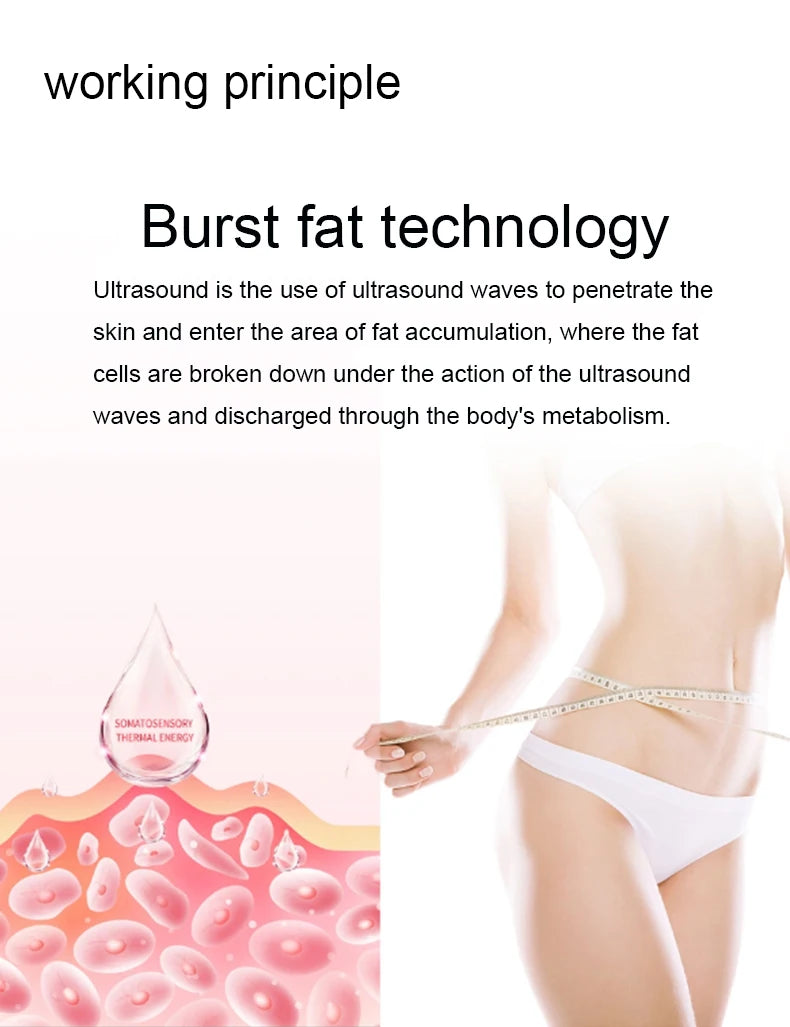 40K Cavitation Machine 4-1 Ultrasonic RF Body Shaping device