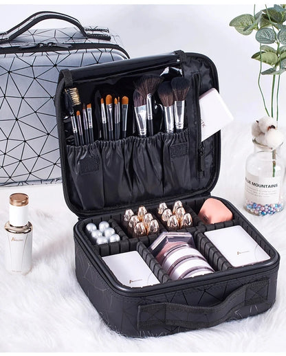 PU Leather Profession Makeup Case