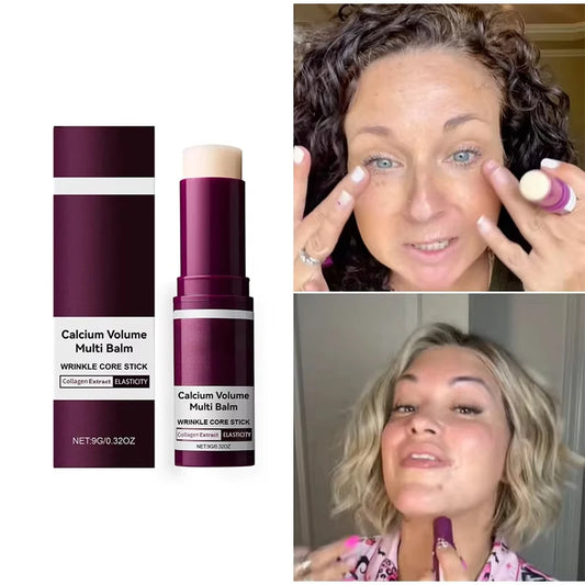 Calcium Volume Multi Balm Korean Skincare Stick,Face & Eye Cream,