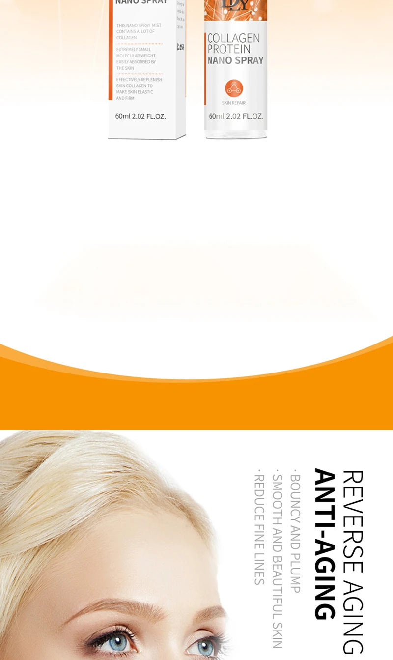 Nano Hydrolyzed Collagen Protein Film Mask Skin Care Product