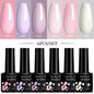 LILYCUTE 6Pcs/Set 7ML Gel DIY Nail Polish