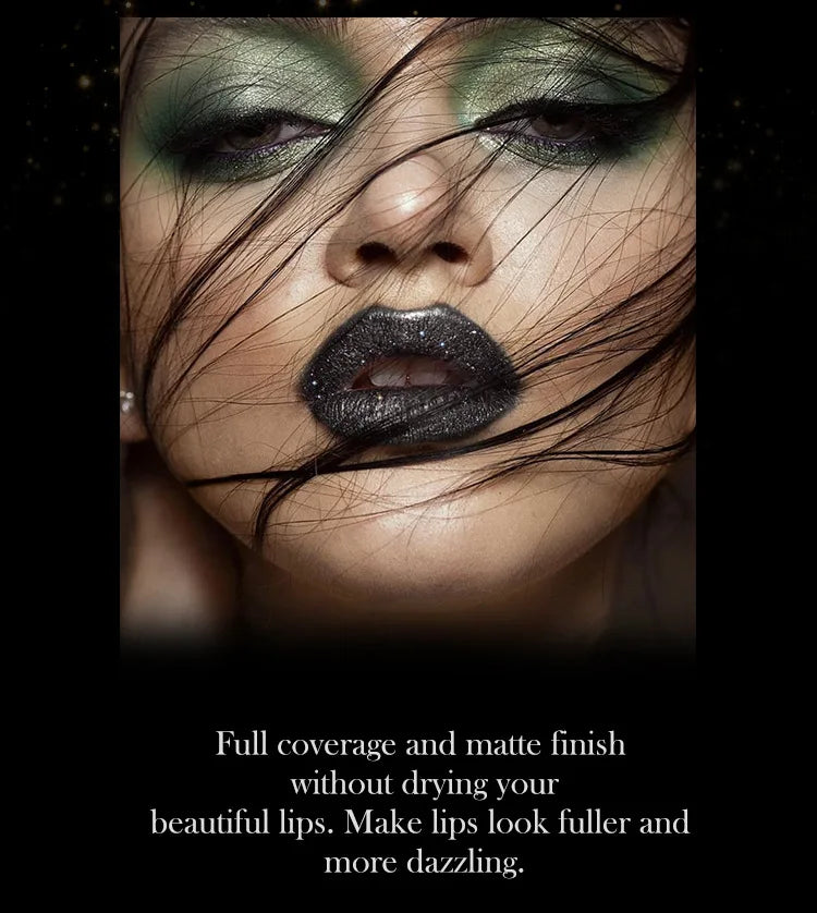 7 Colors Glitter Lipstick Waterproof