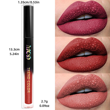 19 colors Matte Velvet Lip Gloss