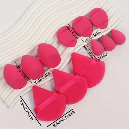 12-Piece All-Purpose Makeup Sponge Set.