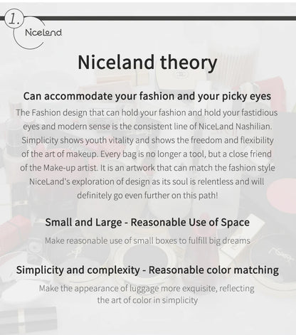 Makeup Train Case Aluminum Alloy