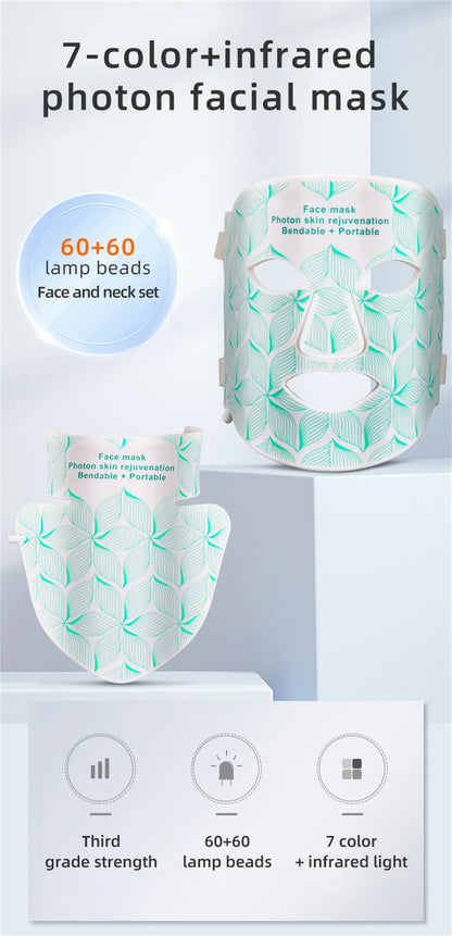 LED 8 Colors Face Mask