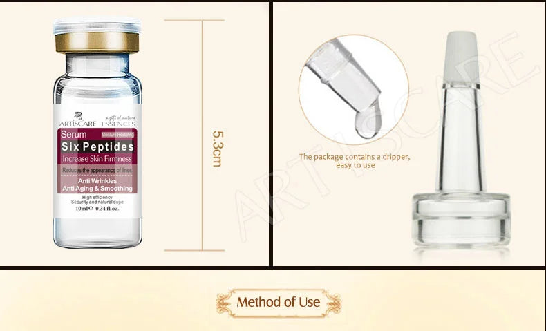 ARTISCARE Six Peptides Face Serum 5pcs/Lot