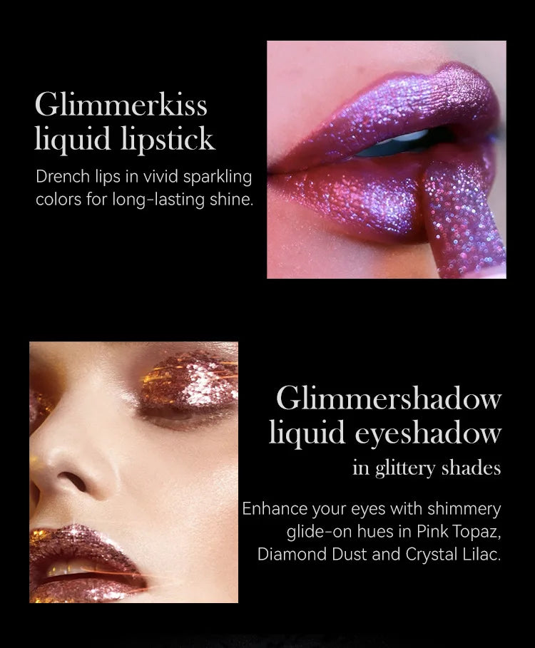 7 Colors Glitter Lipstick Waterproof
