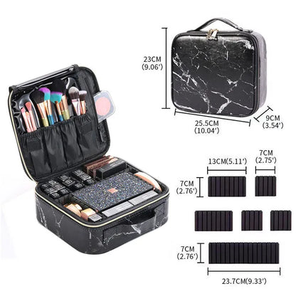 PU Leather Profession Makeup Case