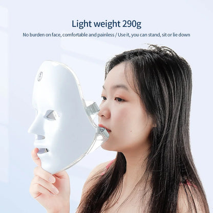 Wireless 7 Colors LED Face Beauty Machine