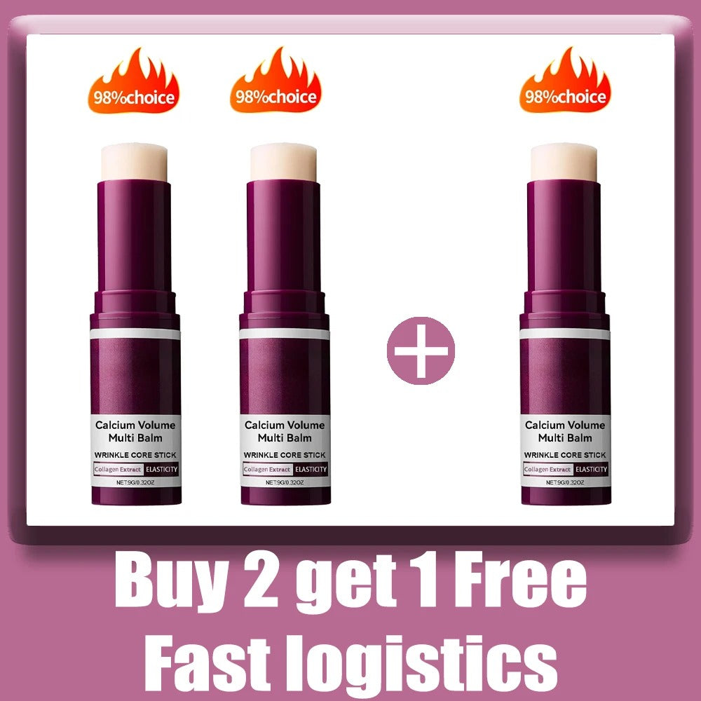 Calcium Volume Multi Balm Korean Skincare Stick,Face & Eye Cream,